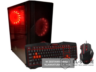 Komputer Pricemax RX7 - Intel Core i5-11400F | 32GB | SSD 512GB | GeForce RTX3050 8192MB pamięci własnej | GAMING RED