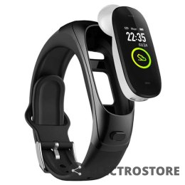 Kumi Smartband V08 Pro 0.95 cala 85 mAh czarny
