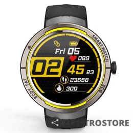 Kumi Smartwatch KU5 1.22 cala 180 mAh czarny