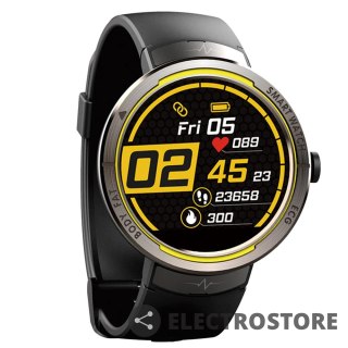 Kumi Smartwatch KU5 1.22 cala 180 mAh czarny
