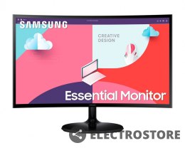 Samsung Monitor 24 cale LS24C362EAUXEN VA 1920x1080 FHD 16:9 1xD-sub 1xHDMI 4ms(GTG) zakrzywiony 2 lata d2d