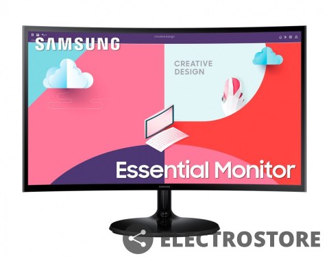 Samsung Monitor 27 cali LS27C362EAUXEN VA 1920x1080 FHD 16:9 1xD-Sub 1xHDMI 4ms(GTG) zakrzywiony 2 lata d2d