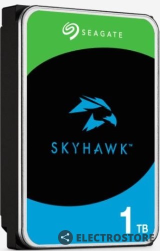 Seagate Dysk twardy 3,5 cala SkyHawk 1TB 256MB ST1000VX013