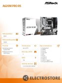 ASRock Płyta główna A620M PRO RS AM5 4DDR5 HDMI/DP M.2 mATX