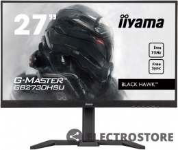 IIYAMA Monitor 27 cali GB2730HSU-B5 TN,1ms,HDMI,DP,USB,FreeSync,HAS(150mm)