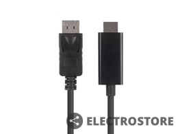 Lanberg Kabel DisplayPort (M) V1.1 -> HDMI (M) 1.8m czarny