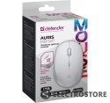 Defender Mysz bezprzewodowa silent click AURIS MB-027 800/1200/1600 DPI biała