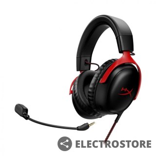 HyperX Zestaw słuchawkowy Cloud III czarno-czerwony