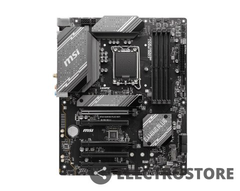 MSI Płyta główna B760 GAMING PLUS WIFI s1700 4DDR5 DP/HDMI ATX MSI Płyta główna B760 GAMING PLUS WIFI s1700 4DDR5 DP/HDMI ATX