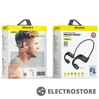 AWEI Słuchawki Bluetooth A897BL przewodnictwo powietrzne