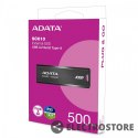 Adata Dysk SSD zewnętrzny SC610 500G USB3.2A Gen2 czarny