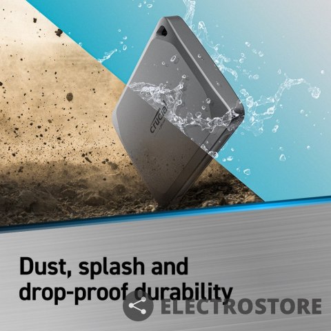 Crucial Dysk SSD X9 Pro 4TB USB-C 3.2 Gen2 Crucial Dysk SSD X9 Pro 4TB USB-C 3.2 Gen2