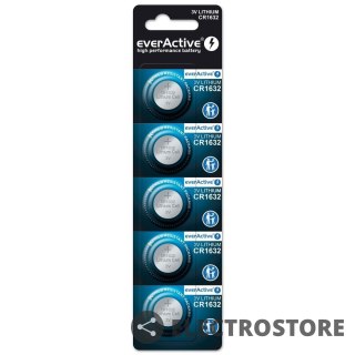 EverActive Baterie litowe mini CR1632 blister 5 sztuk