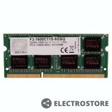 G.SKILL Pamięć SODIMM DDR3 8GB 1600MHz CL11