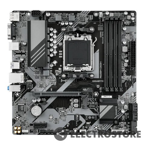 Gigabyte Płyta główna A620M DS3H AM5 4DDR5 HDMI/DP M.2 mATX Gigabyte Płyta główna A620M DS3H AM5 4DDR5 HDMI/DP M.2 mATX