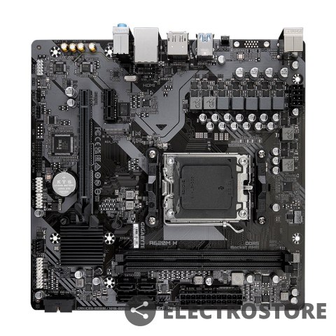 Gigabyte Płyta główna A620M H AM5 2DDR5 HDMI/DP M.2 mATX Gigabyte Płyta główna A620M H AM5 2DDR5 HDMI/DP M.2 mATX