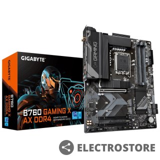 Gigabyte Płyta główna B760 Gaming X AX s1700 4DDR5 DP/HDMI ATX
