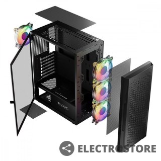 Logic Concept Obudowa Komputerowa LOGIC ARAMIS ARGB MIDI USB 3.0 Czarna