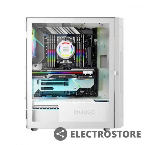 Logic Concept Obudowa Komputerowa Logic Aramis ARGB Midi USB 3.0 Biała Logic Concept Obudowa Komputerowa Logic Aramis ARGB Midi USB 3.0 Biała