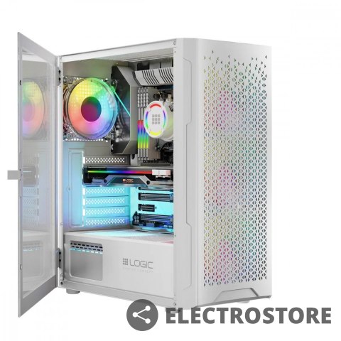 Logic Concept Obudowa Komputerowa Logic Aramis ARGB Midi USB 3.0 Biała Logic Concept Obudowa Komputerowa Logic Aramis ARGB Midi USB 3.0 Biała
