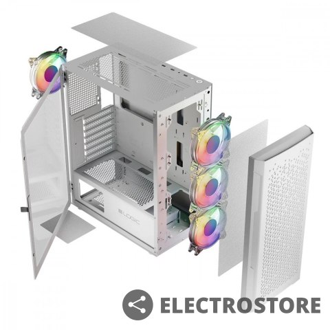 Logic Concept Obudowa Komputerowa Logic Aramis ARGB Midi USB 3.0 Biała Logic Concept Obudowa Komputerowa Logic Aramis ARGB Midi USB 3.0 Biała