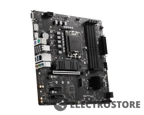 MSI Płyta główna PRO B760M-P s1700 4DDR5 DP/HDMI 2M.2 mATX MSI Płyta główna PRO B760M-P s1700 4DDR5 DP/HDMI 2M.2 mATX