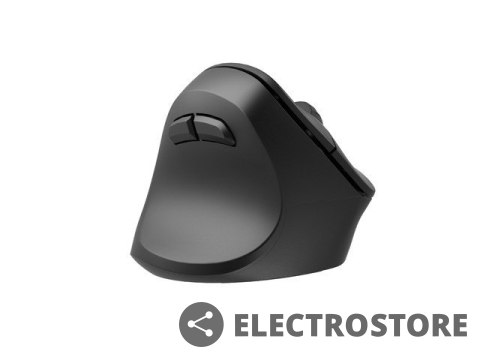 Natec Mysz bezprzewodowa wertykalna Crake 2 2400 DPI Bluetooth 5.2 + 2.4GHz dla leworęcznych Czarna Natec Mysz bezprzewodowa wertykalna Crake 2 2400 DPI Bluetooth 5.2 + 2.4GHz dla leworęcznych Czarna