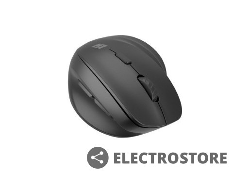 Natec Mysz bezprzewodowa wertykalna Crake 2 2400 DPI Bluetooth 5.2 + 2.4GHz dla leworęcznych Czarna Natec Mysz bezprzewodowa wertykalna Crake 2 2400 DPI Bluetooth 5.2 + 2.4GHz dla leworęcznych Czarna