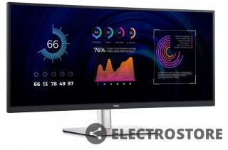 Dell Monitor zakrzywiony 34 cale P3424WE 21:9/3440x1440/IPS/USBC/RJ45/HDMI/DP/3Y