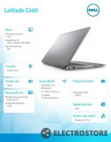 Dell Notebook Latitude 5340 Win11Pro i5-1345U/16GB/512GB SSD/13.3 FHD/Integrated/FgrPr&SmtCd/FHD/IR Cam/Mic/WLAN+BT/Backlit Kb/3 Cell