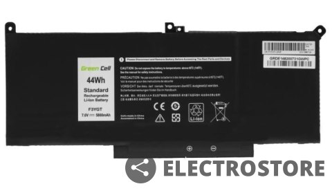Green Cell Bateria F3YGT 7,6V 5800mAh do Dell Latitude 7290 7380 7480 7490 Green Cell Bateria F3YGT 7,6V 5800mAh do Dell Latitude 7290 7380 7480 7490