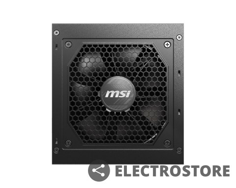 MSI Zasilacz MAG A750GL PCIE5 750W 80PLUS GOLD F.MODULAR MSI Zasilacz MAG A750GL PCIE5 750W 80PLUS GOLD F.MODULAR