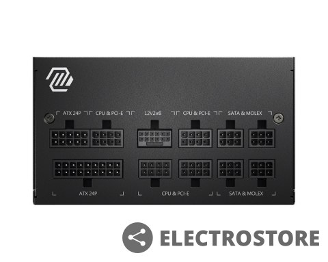 MSI Zasilacz MAG A750GL PCIE5 750W 80PLUS GOLD F.MODULAR MSI Zasilacz MAG A750GL PCIE5 750W 80PLUS GOLD F.MODULAR