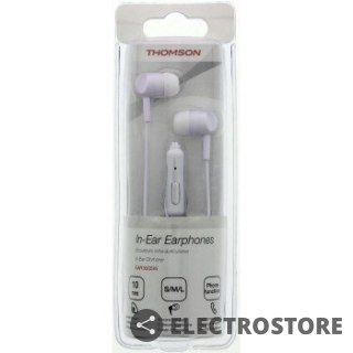 Thomson Słuchawki przewodowe z mikrofonem EAR3005W Białe