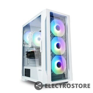 Zalman Obudowa I3 Neo TG White Mid Tower RGB 4xwentylator, biała