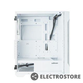 Zalman Obudowa I3 Neo TG White Mid Tower RGB 4xwentylator, biała