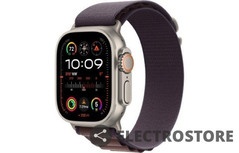 Apple Watch Ultra 2 GPS + Cellular, 49mm Koperta z tytanu z opaską Alpine w kolorze indygo - S