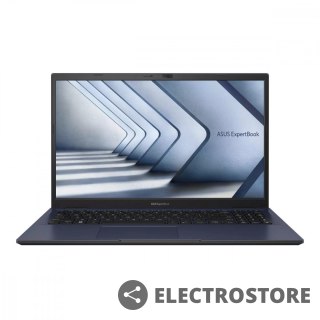 Asus Notebook ExpertBook B1502CBA-BQ0148X i3-1215U/8GB/512GB/Zintegrowana/15.6/Windows 11 PRO/gwar. 36 miesięcy ON-SITE NBD