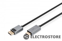 Digitus Kabel adapter DisplayPort - HDMI 4K 30Hz DP/HDMI M/M 1,8m