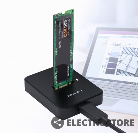 Gembird Stacja dokujaca dysków M.2 SATA i NVME USB-C Gembird Stacja dokujaca dysków M.2 SATA i NVME USB-C