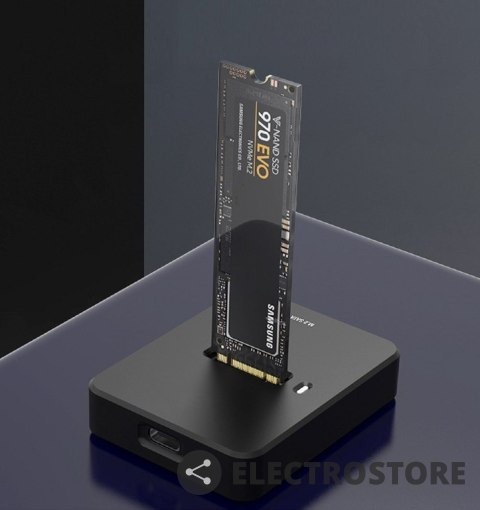 Gembird Stacja dokujaca dysków M.2 SATA i NVME USB-C Gembird Stacja dokujaca dysków M.2 SATA i NVME USB-C
