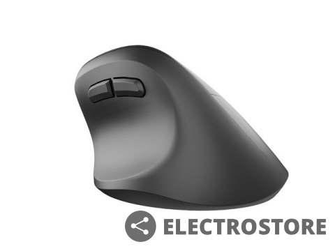 Natec Mysz bezprzewodowa wertykalna Crake 2 2400 DPI Bluetooth 5.2 + 2.4GHz Czarna Natec Mysz bezprzewodowa wertykalna Crake 2 2400 DPI Bluetooth 5.2 + 2.4GHz Czarna