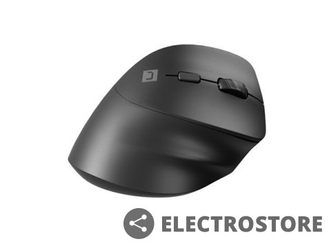 Natec Mysz bezprzewodowa wertykalna Crake 2 2400 DPI Bluetooth 5.2 + 2.4GHz Czarna Natec Mysz bezprzewodowa wertykalna Crake 2 2400 DPI Bluetooth 5.2 + 2.4GHz Czarna