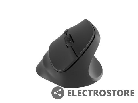 Natec Mysz bezprzewodowa wertykalna Crake 2 2400 DPI Bluetooth 5.2 + 2.4GHz Czarna Natec Mysz bezprzewodowa wertykalna Crake 2 2400 DPI Bluetooth 5.2 + 2.4GHz Czarna