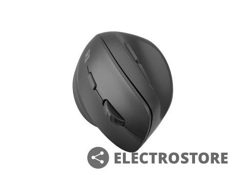 Natec Mysz bezprzewodowa wertykalna Crake 2 2400 DPI Bluetooth 5.2 + 2.4GHz Czarna Natec Mysz bezprzewodowa wertykalna Crake 2 2400 DPI Bluetooth 5.2 + 2.4GHz Czarna