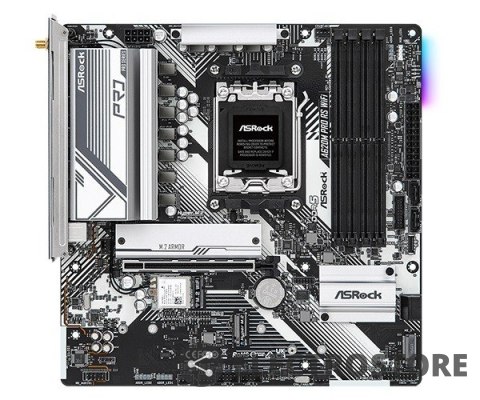 ASRock Płyta główna A620M PRO RS WIFI AM5 4DDR5 HDMI/DP M.2 mATX ASRock Płyta główna A620M PRO RS WIFI AM5 4DDR5 HDMI/DP M.2 mATX