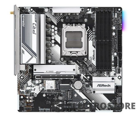 ASRock Płyta główna A620M PRO RS WIFI AM5 4DDR5 HDMI/DP M.2 mATX ASRock Płyta główna A620M PRO RS WIFI AM5 4DDR5 HDMI/DP M.2 mATX
