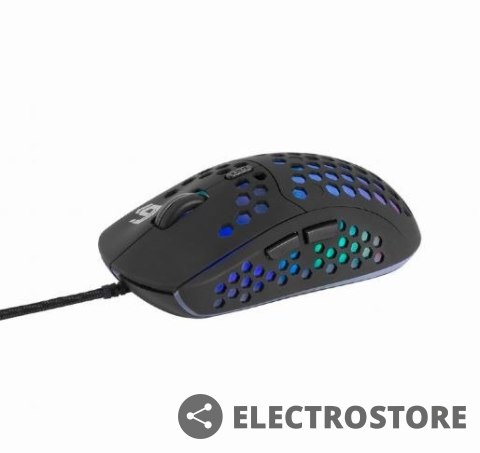 Gembird Mysz przewodowa RAGNAR RX400 laserowa RGB 7200 DPI Gembird Mysz przewodowa RAGNAR RX400 laserowa RGB 7200 DPI