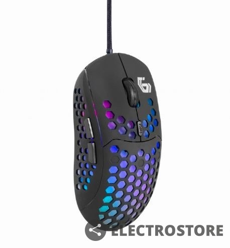 Gembird Mysz przewodowa RAGNAR RX400 laserowa RGB 7200 DPI Gembird Mysz przewodowa RAGNAR RX400 laserowa RGB 7200 DPI