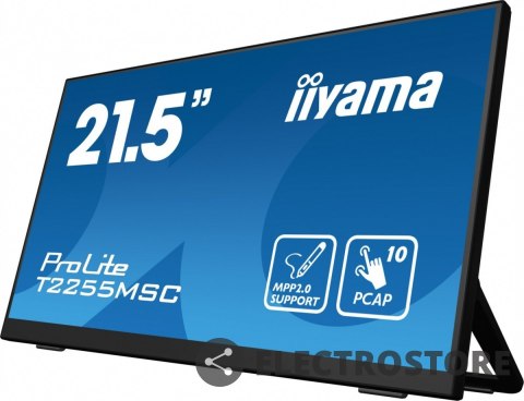IIYAMA Monitor 21.5 cala T2255MSC-B1 POJ.10PKT.IPS,HDMI,DP,2xUSB 3.0 IIYAMA Monitor 21.5 cala T2255MSC-B1 POJ.10PKT.IPS,HDMI,DP,2xUSB 3.0